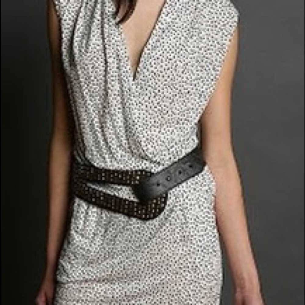 Mirror and Dash Wrap Dress with Pockets!!